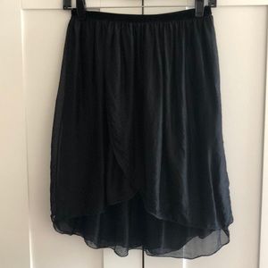 NWOT 100% Silk Flowy Skirt